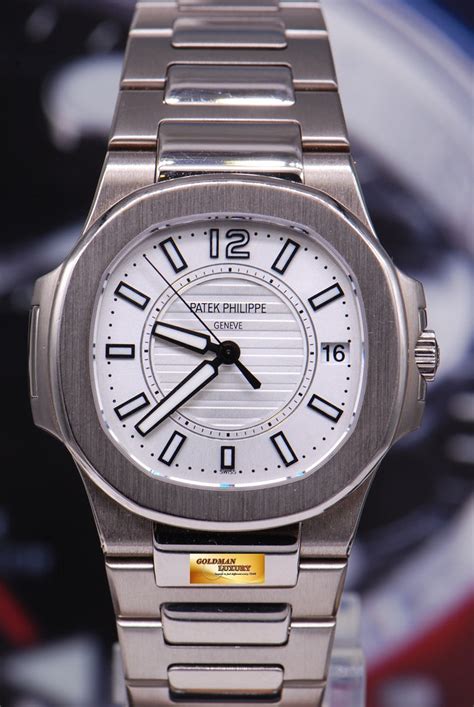 patek philippe lady nautilus 18k white gold